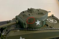 M4A3 Sherman (mit Abriebstelle am Turm)