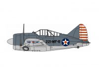Brewster F2A-3 Buffalo (MF-6)