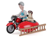 Triumph Motorrad mit Seitenwagen