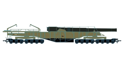 343-mm-Eisenbahngesch�tz 'Boche Buster'