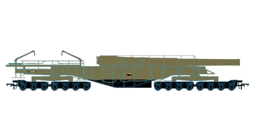343-mm-Eisenbahngesch�tz 'Piece Maker'