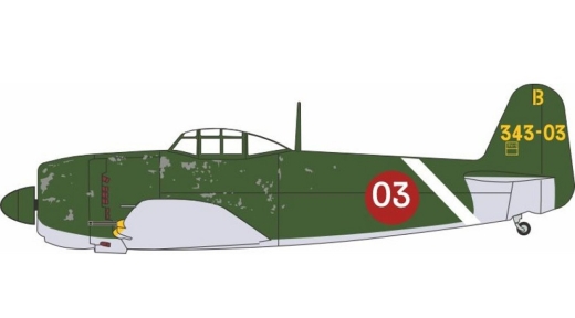 Kawanishi N1K2-J Shiden-kai (343-03)