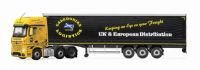 Mercedes-Benz Actros (MP4) Curtainside Trailer