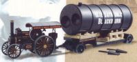 1925er Fowler B6 Road Locomotive with low loader