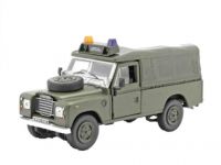 Land Rover Series III Pick Up mit Plane