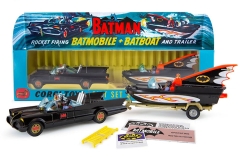 1967er Batmobile und Bat Boat Geschenkset 3