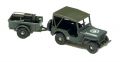 Jeep Willys with trailer