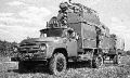 LKW ZIL-130 Box Van with Trailer